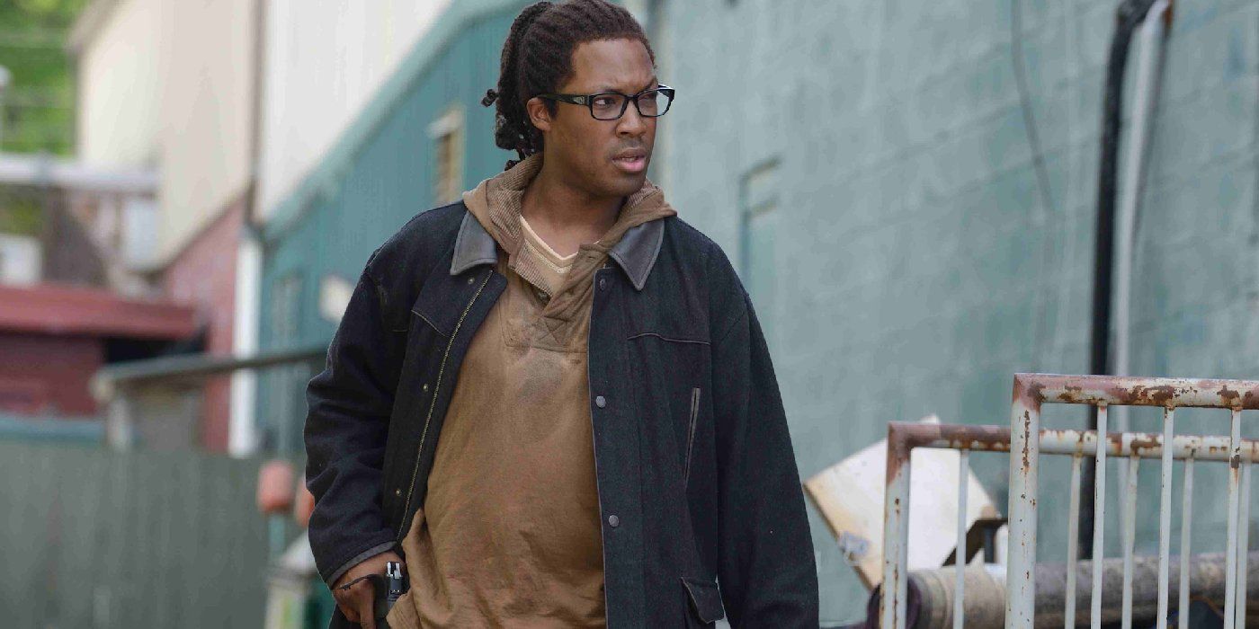 Corey Hawkins as Heath in The Walking Dead.