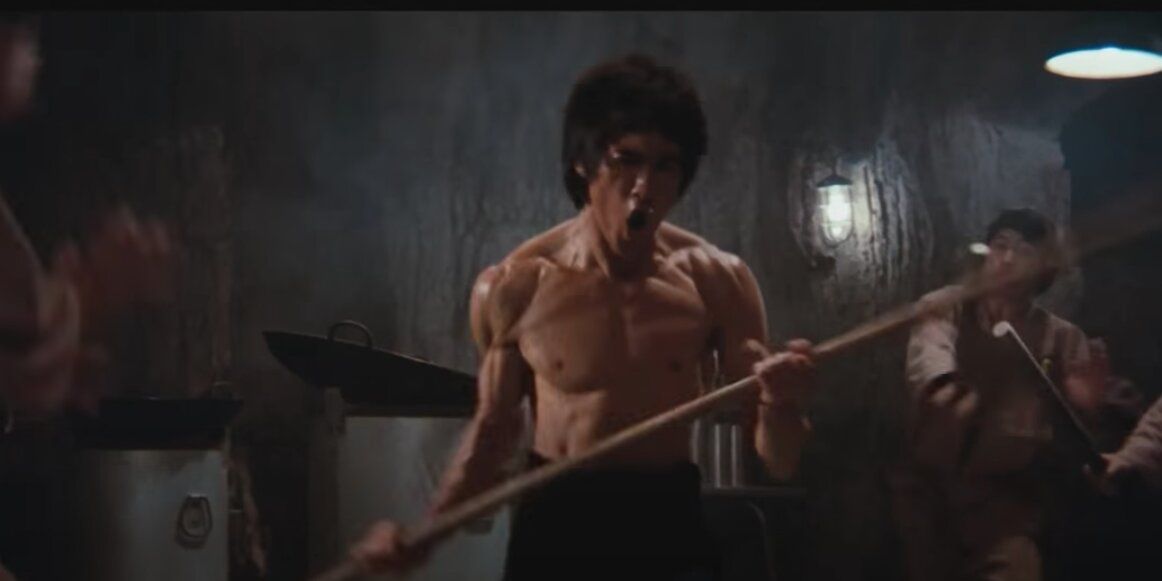 enter the dragon last fight