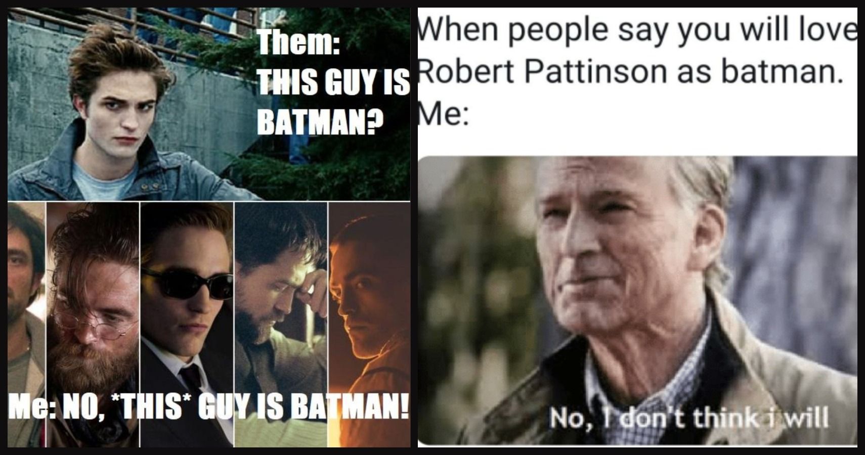 Batman: 10 Robert Pattinson Memes Starring Him As The New Batman, image size:1710x900