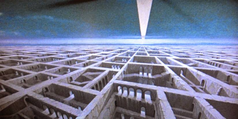 The labyrinth of Hell as seen in Hellraiser II