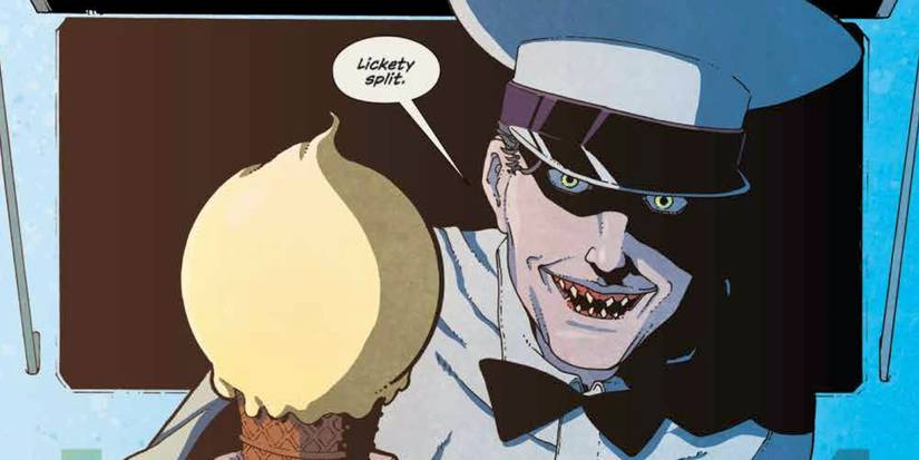 The Ice Cream man hands out a scoop from Ice Cream Man 