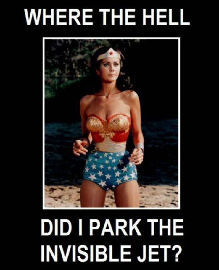 Funniest Wonder Woman Memes On The Internet!!! 18 invisible jet wonder woman meme