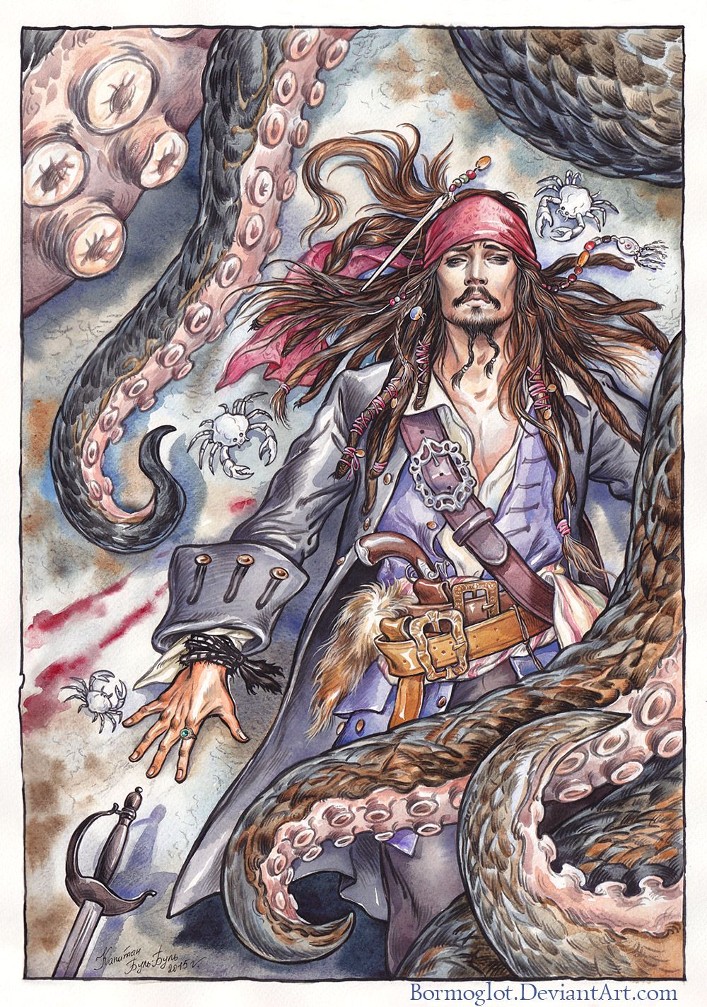 Pirates Of The Caribbean 10 Fan Art Pictures That Captain Jack Sparrow Would Steal