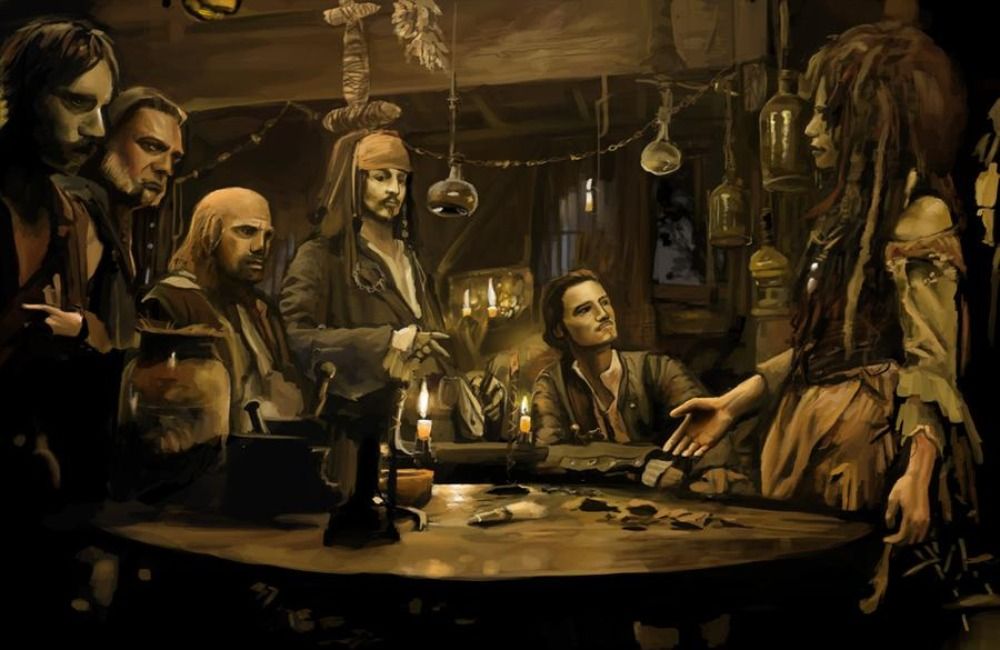 Pirates Of The Caribbean 10 Fan Art Pictures That Captain Jack Sparrow Would Steal