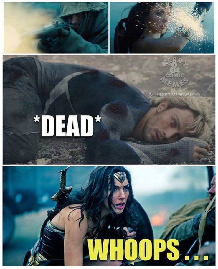 wonder woman meme film