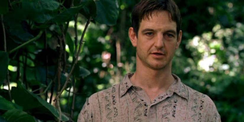Ethan staring at Claire on Lost