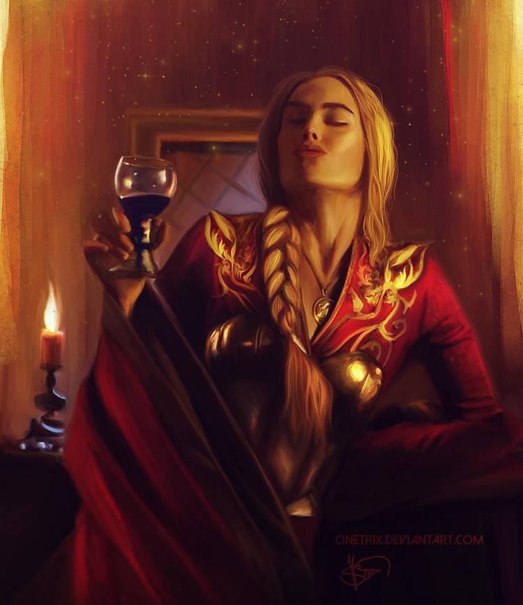 Hear Me Roar: 10 Iconic Pieces of Cersei Fanart