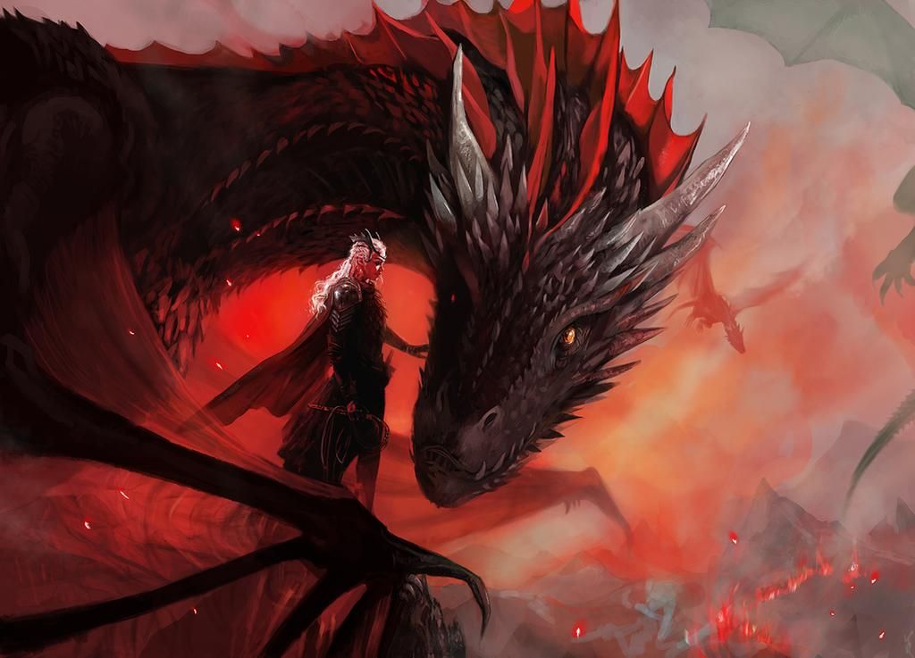 Fire & Blood 10 Stunning Works of Daenerys Fanart You Have To See