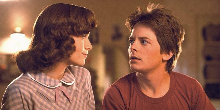 Ritorno al futuro Lorraine e Marty