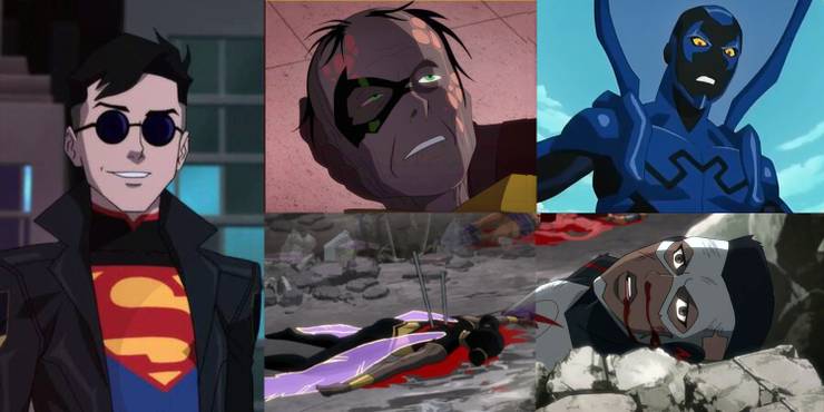 pic Damian Wayne Death Justice League Dark Apokolips War all 32 brutal deaths in apokolips war