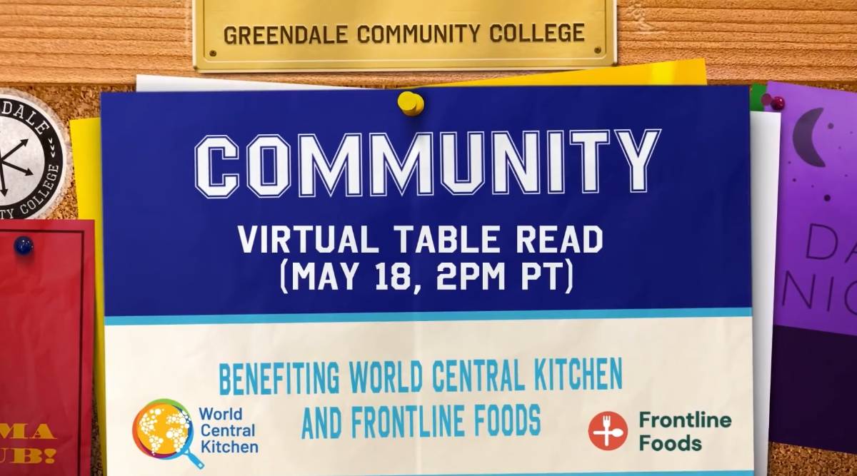 Community Cast Reunites in Trailer for Virtual Table Read Special