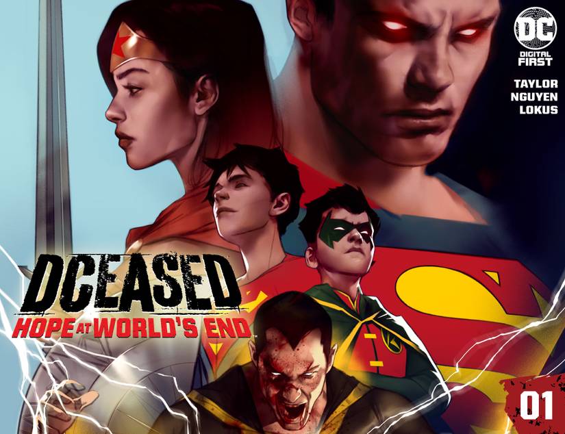 DC's BIGGEST Zombie Crisis Ever Expands in DCeased: Hope at World's End