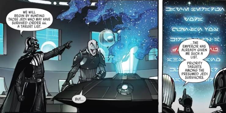 Darth Vader Comics Order 66 Survivor List