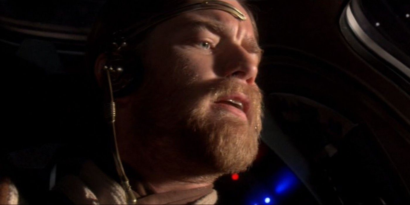 Ewan McGregor as Obi Wan Kenobi in Star Wars Revenge of the Sith