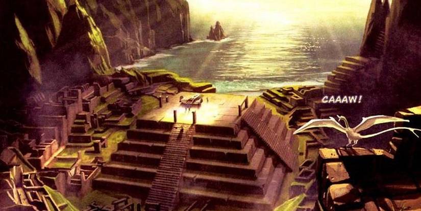 The planet Kalee from Star Wars