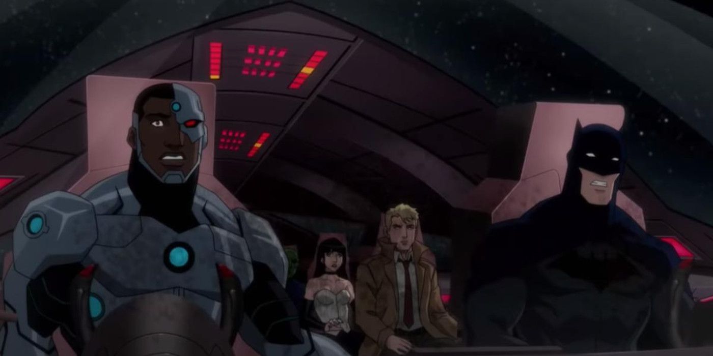 Justice League Dark Apokolips War Cyborg John Constantine Batman and Zatanna