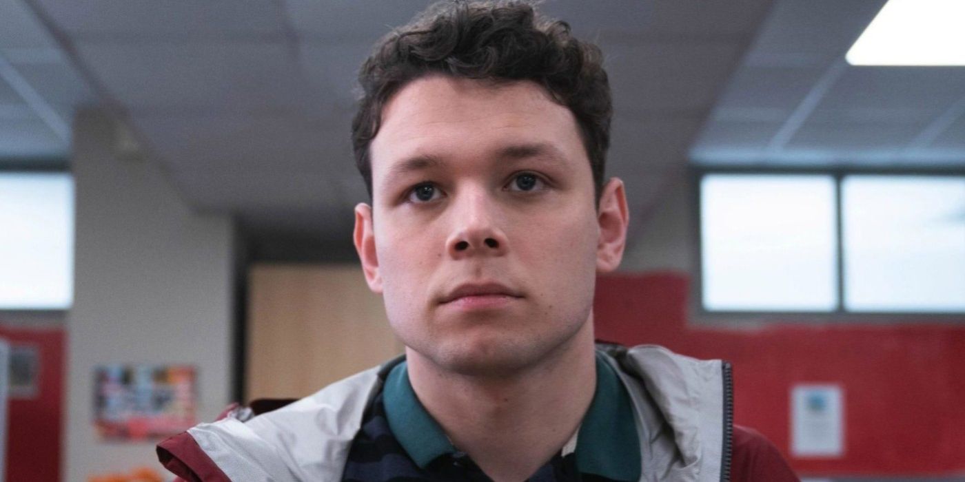 Kenny (Sean Delaney) looking straight ahead in Killing Eve