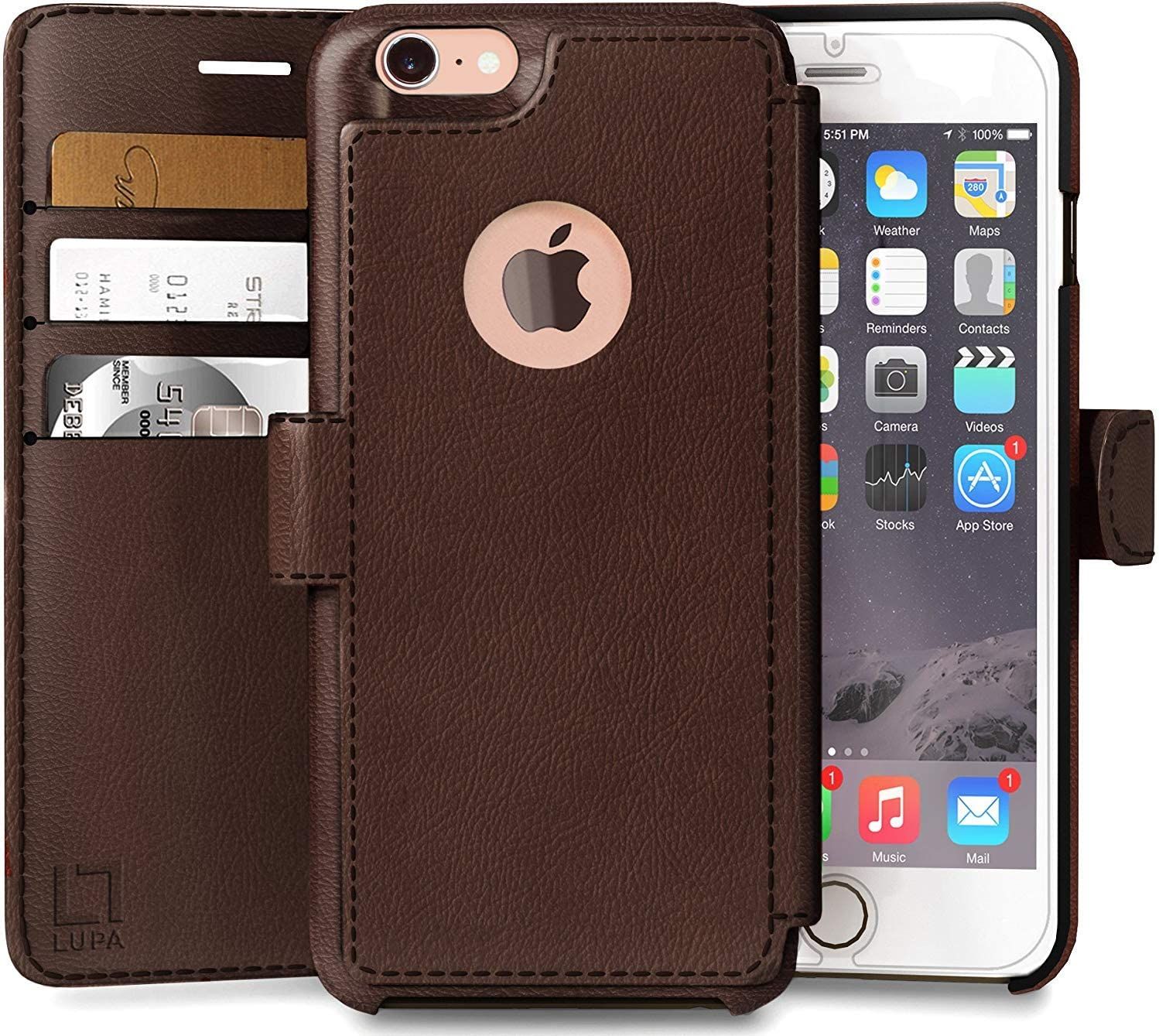 Lupa iPhone 8 Wallet Case 1