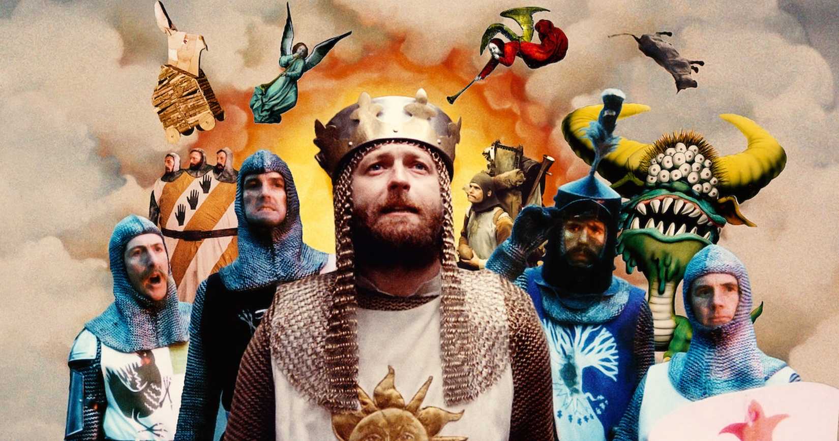 Faces Monty Python Animation 8 Near-Perfect Movies That Combine Live-Action and Animation