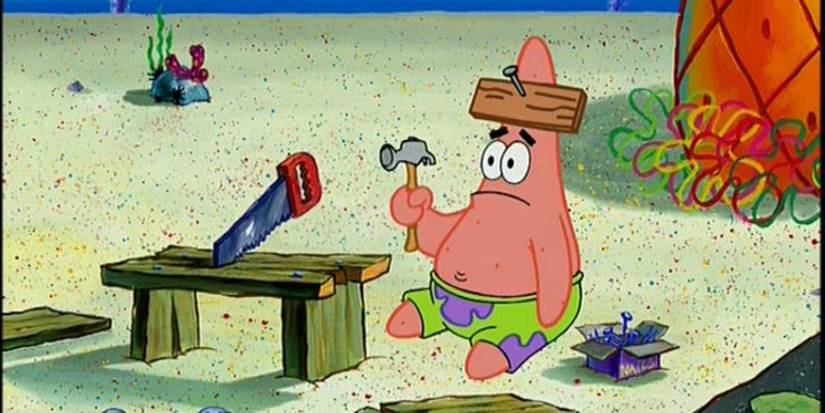 Patrick Star Study SpongeBob SquarePants Characters Ranked By Intelligence
