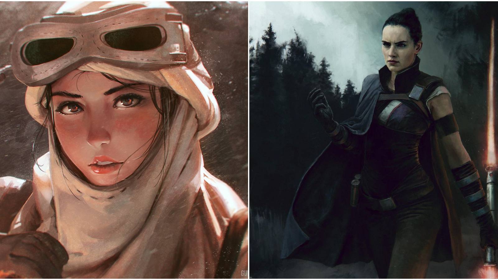 Star Wars: 10 Pieces Of Rey Fan Art That We Love