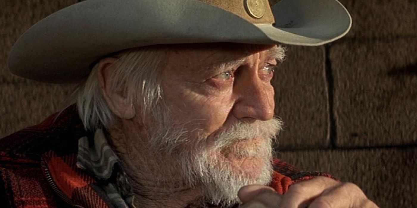 Richard Farnsworth nel film La strada giusta