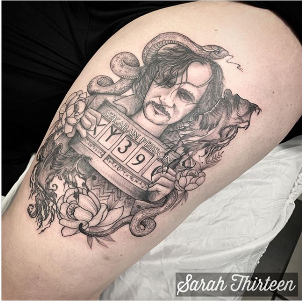 Sirius Black 10 Tattoos That Pay Perfect Tribute To Harry Potters Godfather