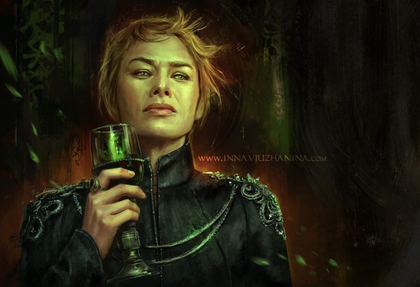 Hear Me Roar: 10 Iconic Pieces of Cersei Fanart