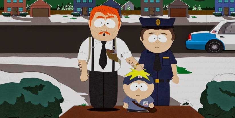 A still from the South Park episode "City Sushi."