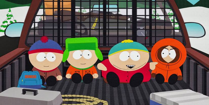 A still from the South Park episode "I Should Have Never Gone Ziplining."
