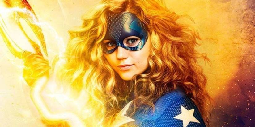 Pôster de Stargirl da CW cortado.