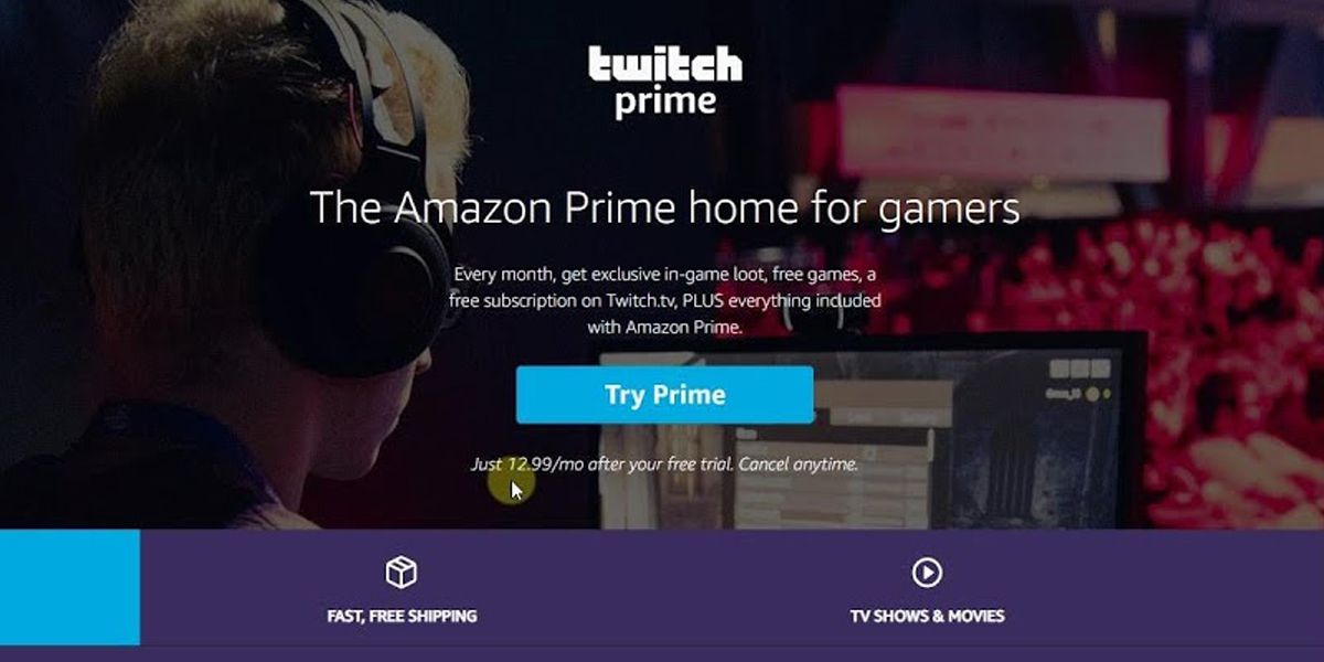 Twitch отменил. Amazon Prime Твич.