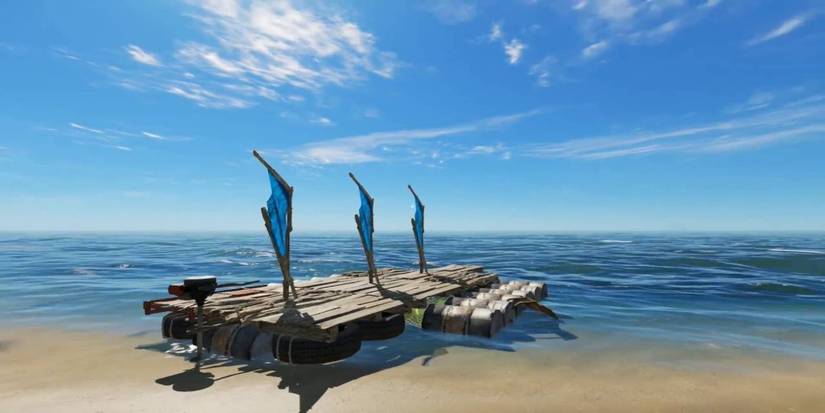 Stranded Deep: How to Build a Raft