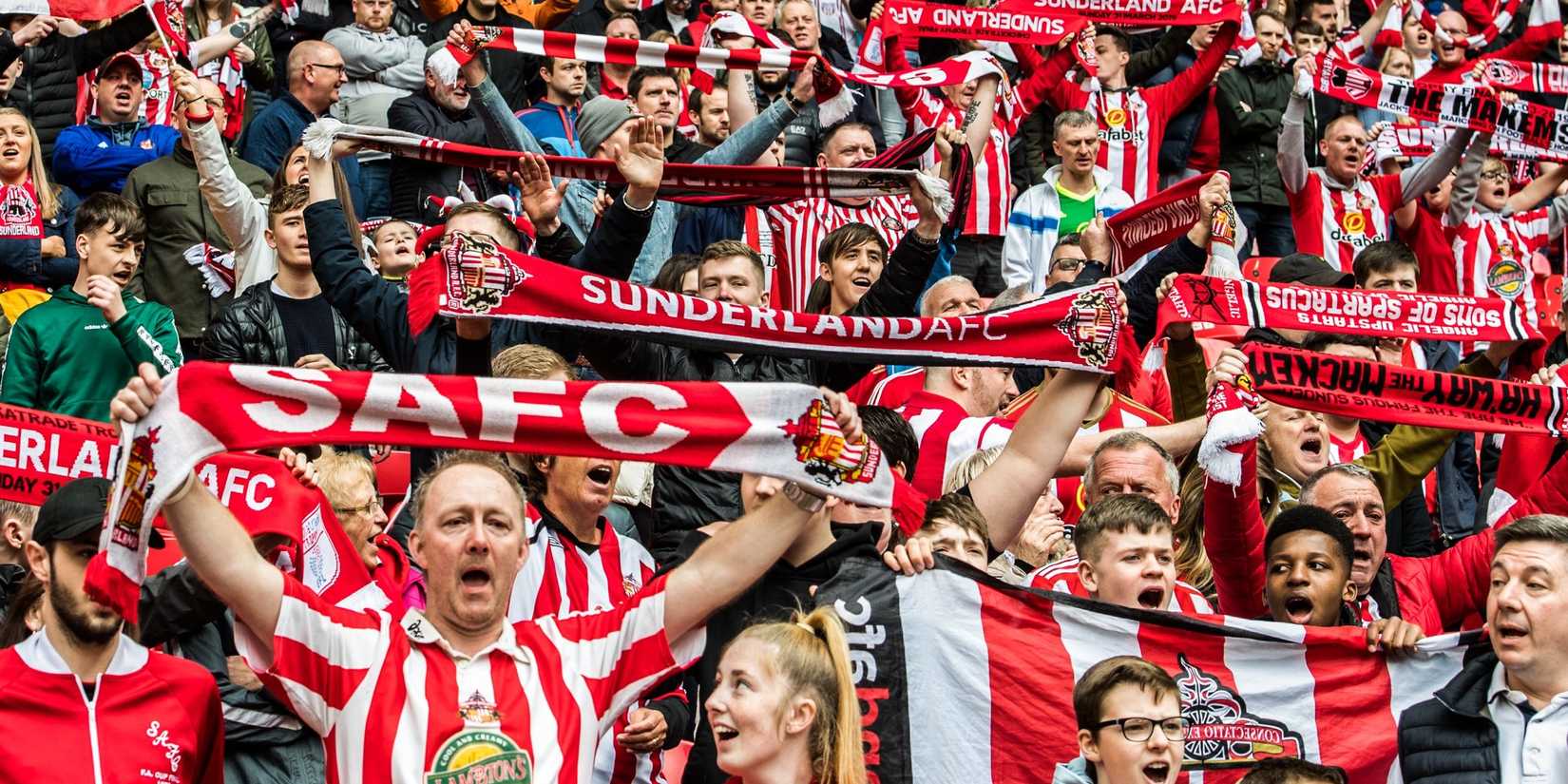 Sunderland fans in Sunderland 'Til I Die