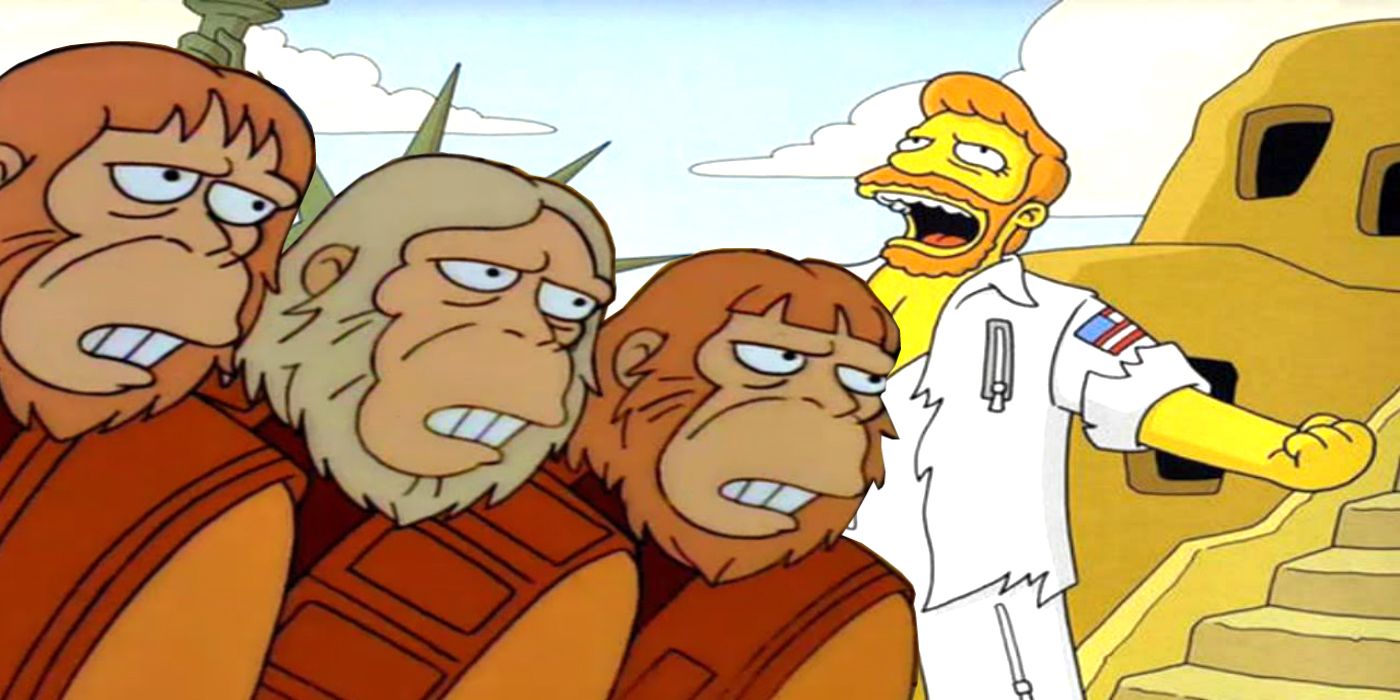 Why Planet of the Apes Musical Is The Simpsons Best Parody