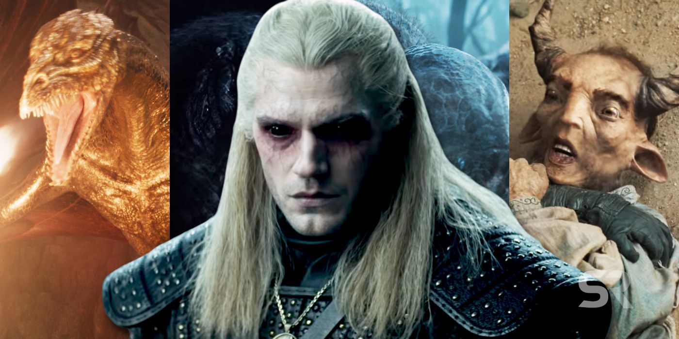 Witcher: Every Monster Henry Cavill's Geralt Fights In Season 1