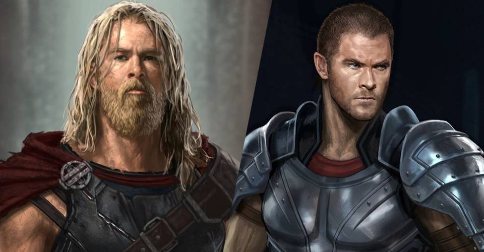 Ragnarok Concept Art Gives Thor Two Extreme Makeovers