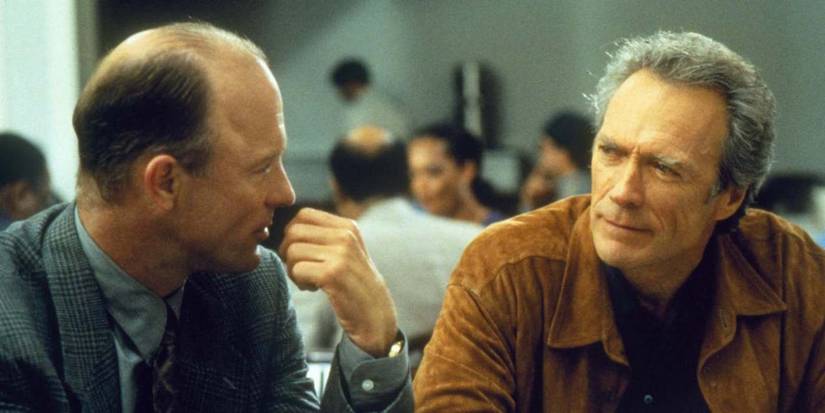 Clint Eastwood e Ed Harris em Absolute Power