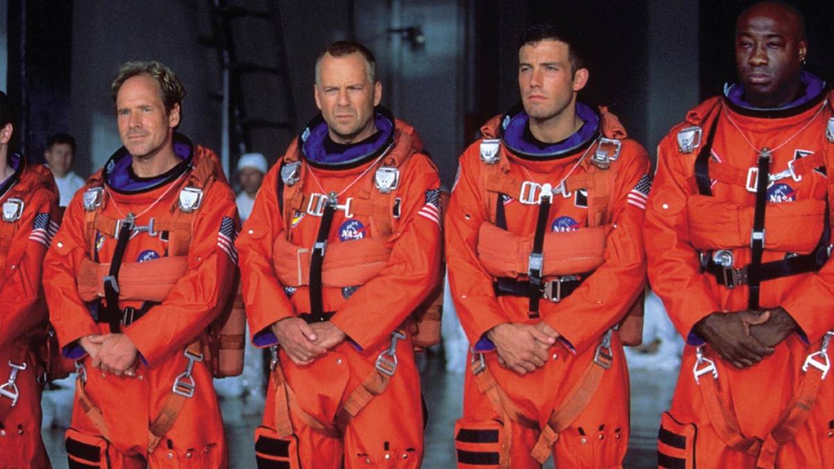 Bruce Willis Wears His Actual Armageddon Jumpsuit In Isolation Photo