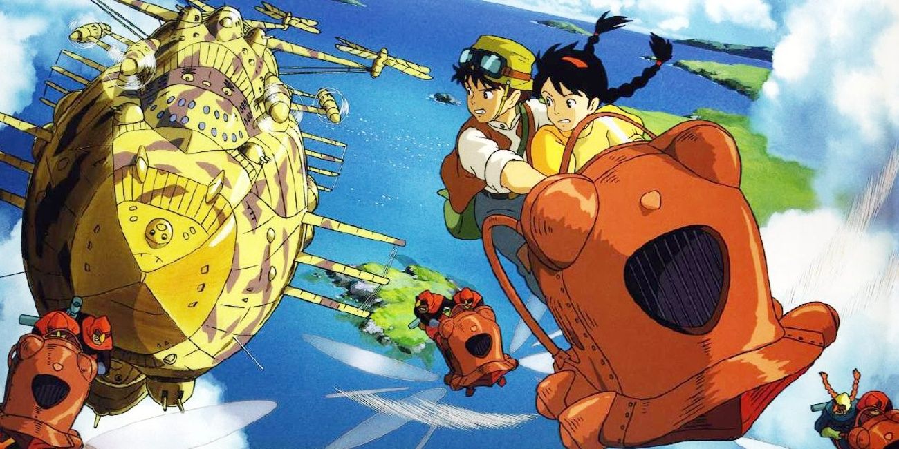 castle in the sky action scene airship Cropped