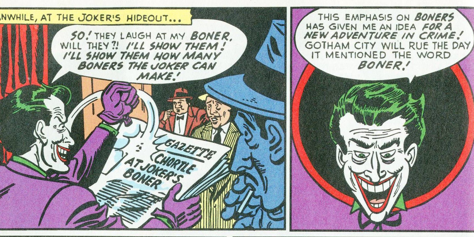 The Jokers Boner Comic is Crazier Than You Think