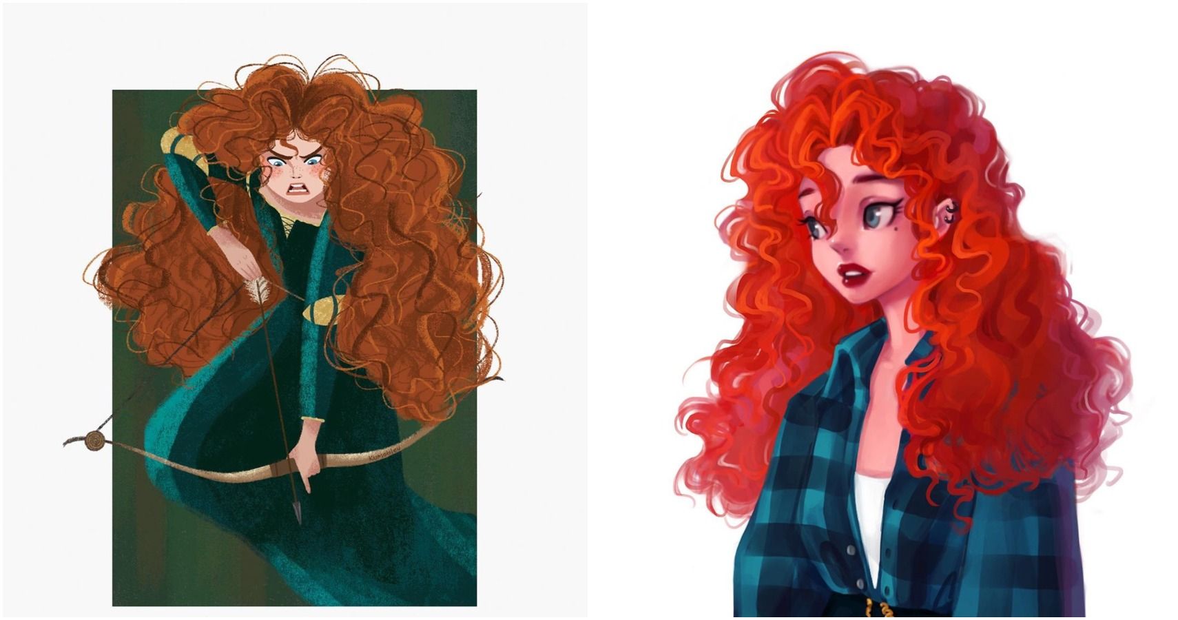 Disney & Pixars Brave 10 Absolutely Stunning Fan Art Pictures
