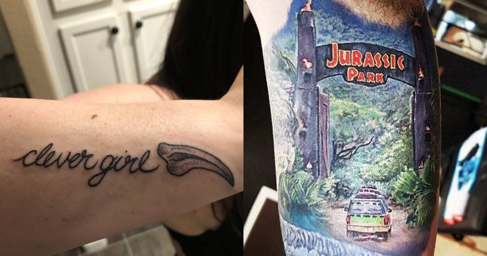 10 Tattoo Ideas For Fans Of Jurassic Park, image size:1710x900
