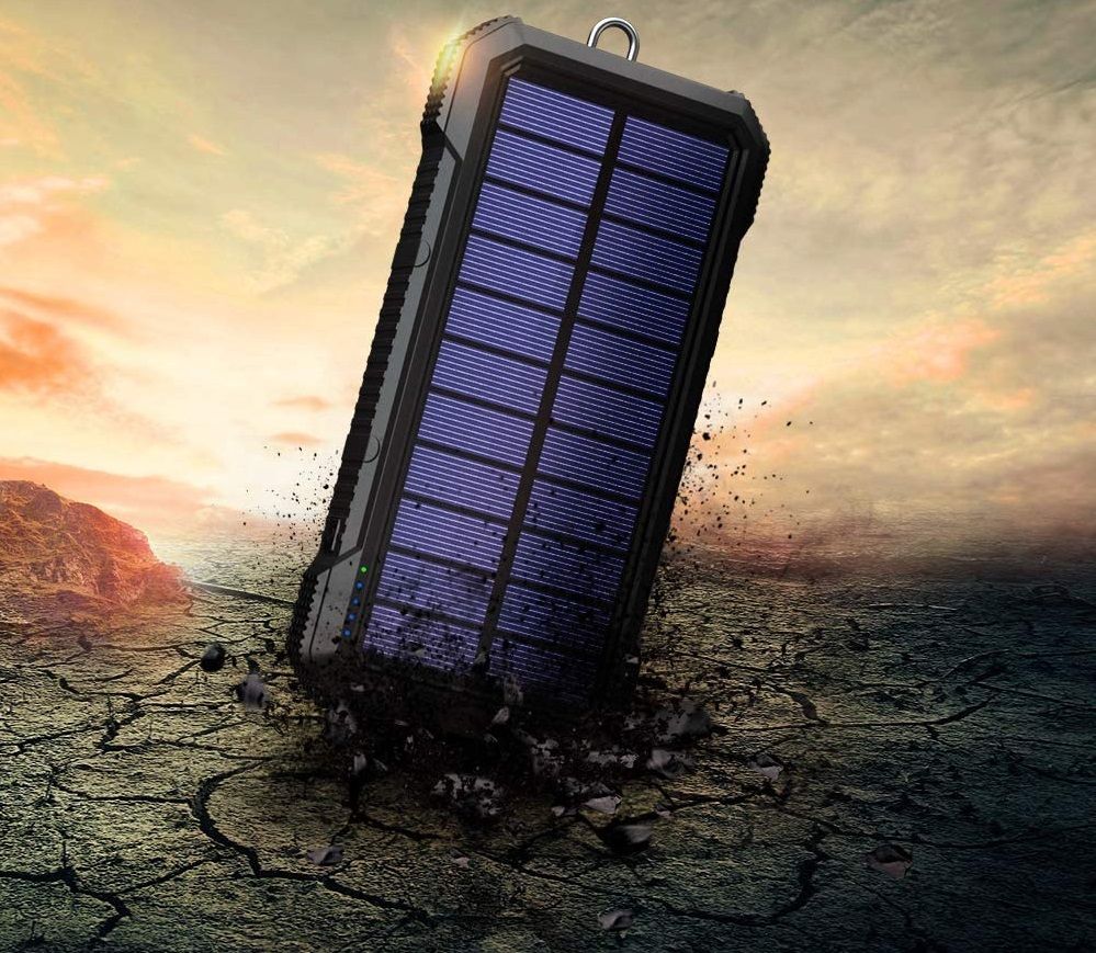 BLAVOR Solar Charger Power Bank c