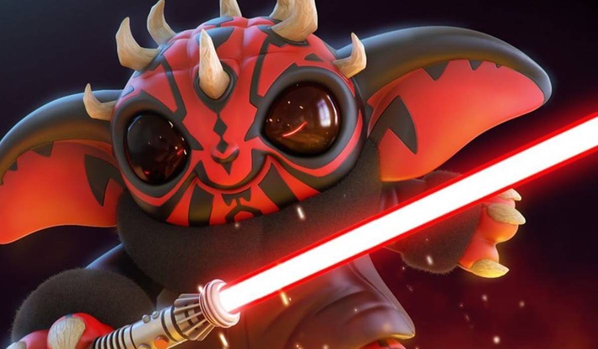 Star Wars: Baby Yoda/Darth Maul Mashup Can't Be Evil When It's This Cute, image size:1200x700