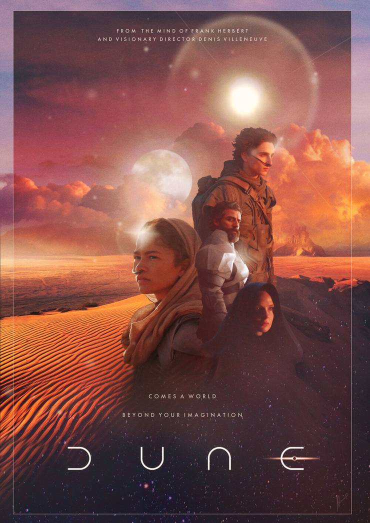 Dune Gets a FanMade Poster That Looks Better Than Most Movie Posters