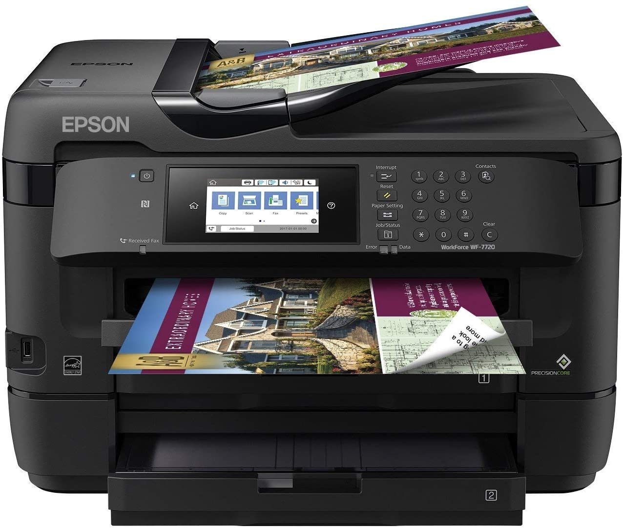 Epson Workforce WF-7720 Inkjet Printer -1