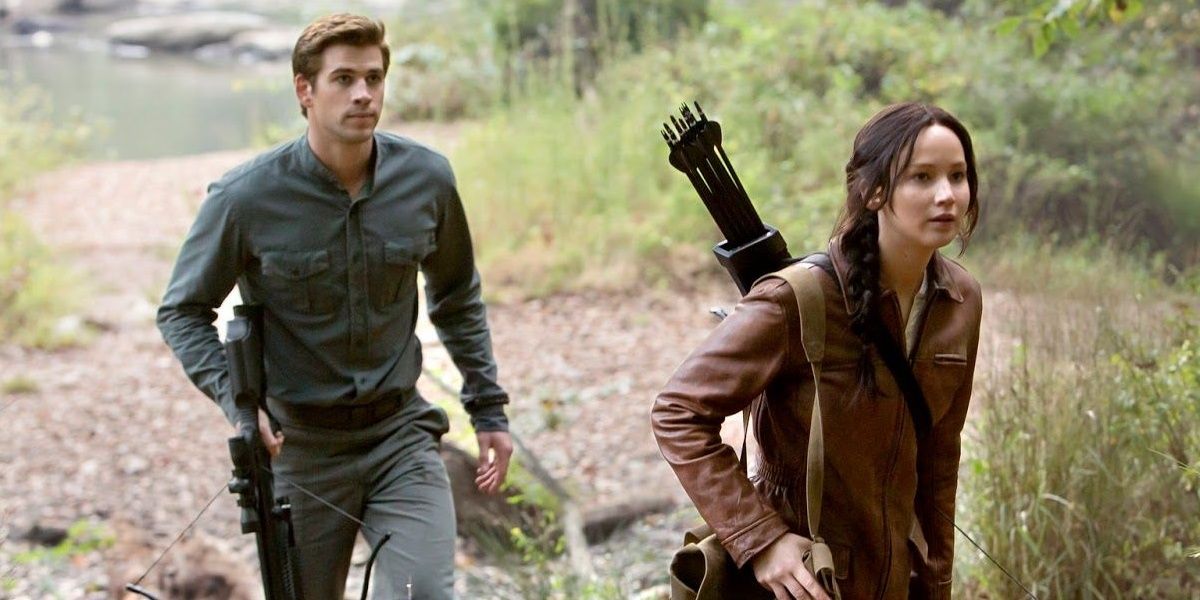 katniss and gale hunting