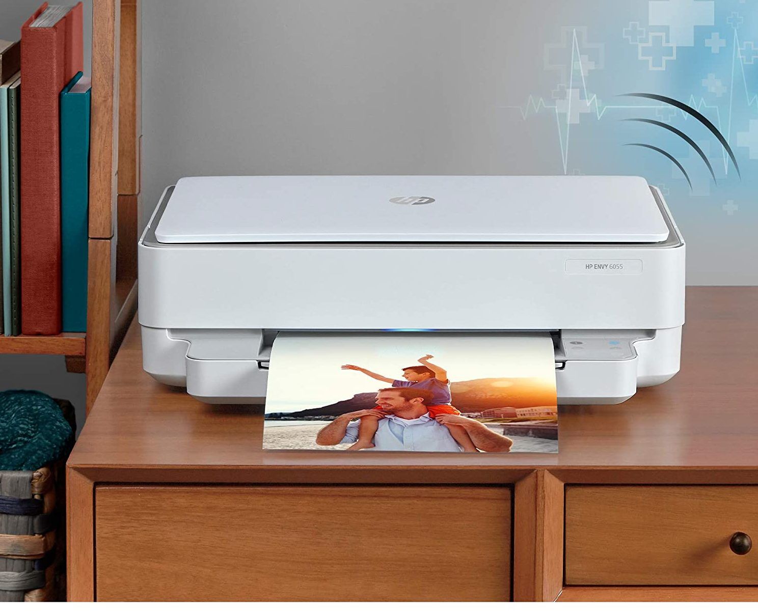 HP ENVY 6055 Wireless Printer-2