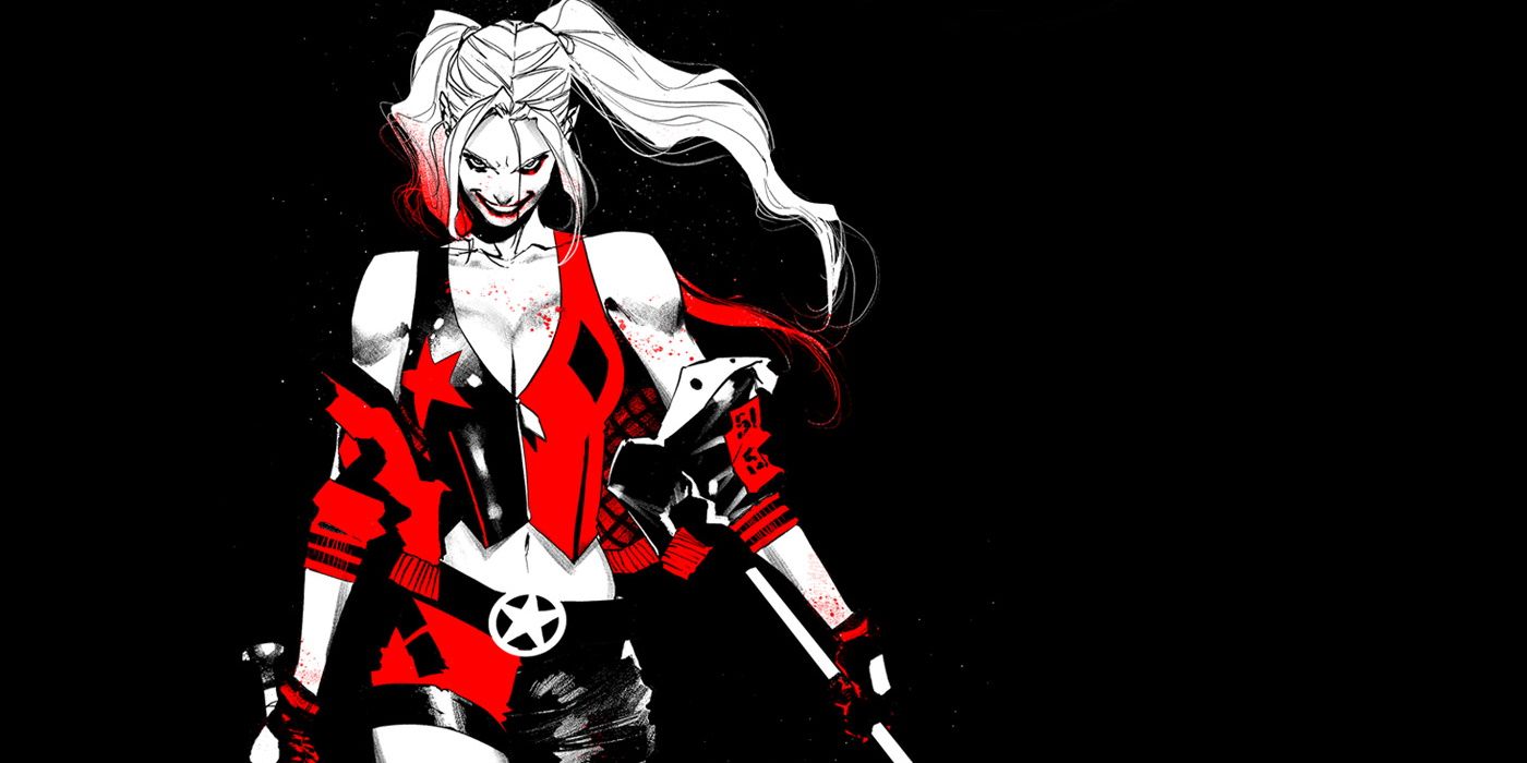 harley black white and red